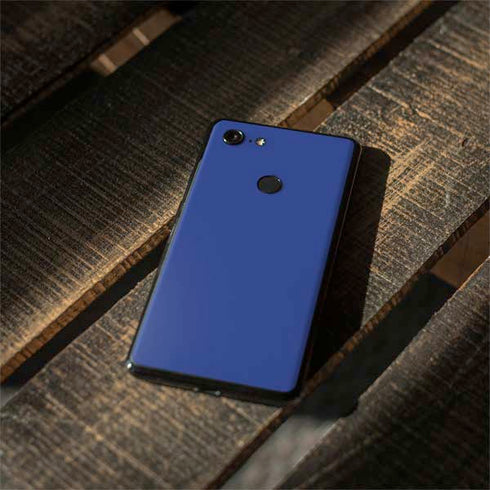 Blue Solid Google Pixel 3 Skin